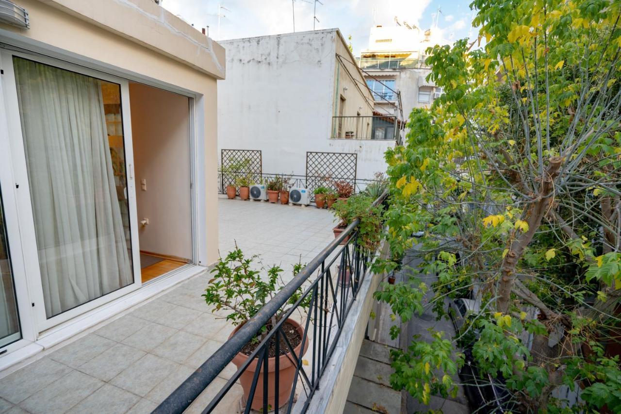Acropolis Metro St.3 Bedrοοms 6 Persons Maisonette Athen Eksteriør bilde